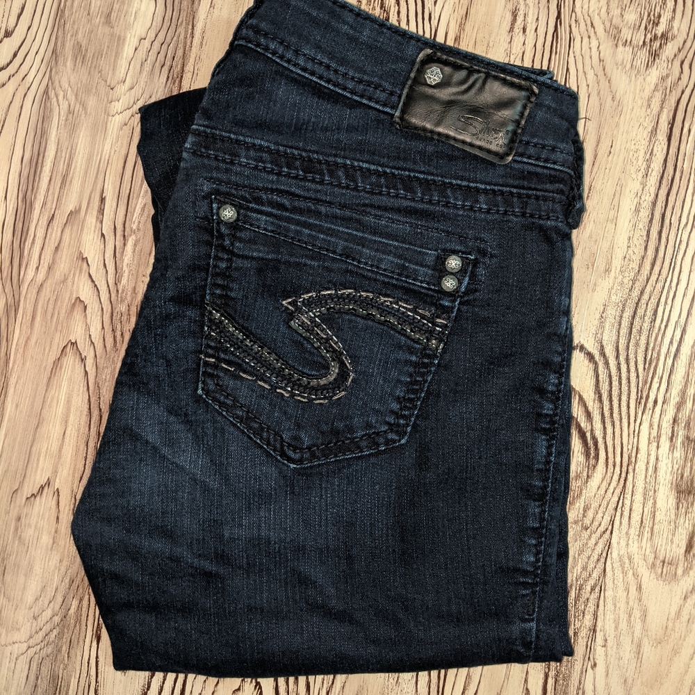 Silver brand Suki high rise skinny jeans